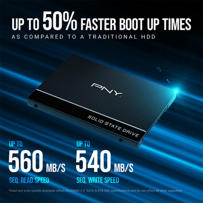 דיסק SSD PNY CS900 SSD7CS900-4TB-RB 2.5" 4TB SATA 3 דיסק SSD PNY CS900 SSD7CS900-4TB-RB 2.5" 4TB SATA 3