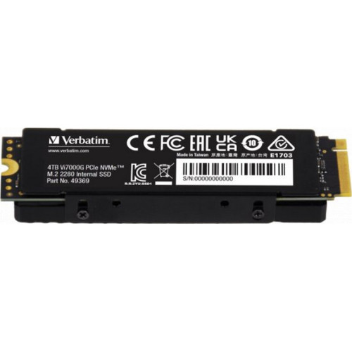 SSD Диск Verbatim Vi7000G M.2 2280 4TB PCIe Gen4x4