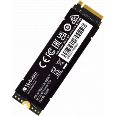 SSD Disk Verbatim Vi7000G M.2 2280 4TB PCIe Gen4x4