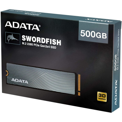 SSD Диск ADATA ASWORDFISH-250G-C M.2 2280 250GB PCIe 3.0 x4 NVMe