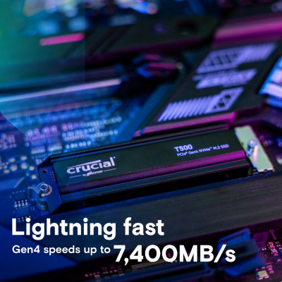 דיסק SSD Crucial T500 2TB PCIe Gen4 NVMe M.2with heatsink CT2000T500SSD5 M.2 דיסק SSD Crucial T500 2TB PCIe Gen4 NVMe M.2with heatsink CT2000T500SSD5 M.2