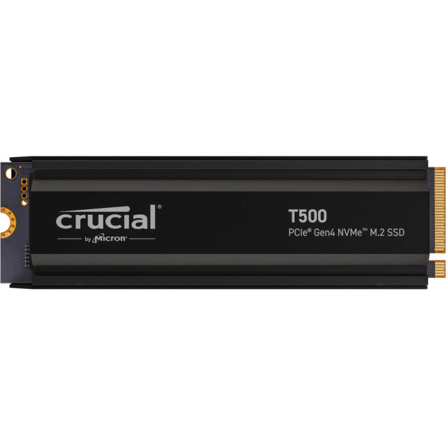 SSD Disk Crucial T500 2TB PCIe Gen4 NVMe M.2with heatsink CT2000T500SSD5 M.2 SSD Disk Crucial T500 2TB PCIe Gen4 NVMe M.2with heatsink CT2000T500SSD5 M.2
