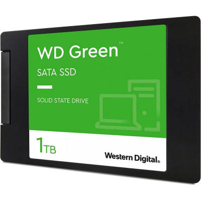 SSD Диск Western Digital Green SATA WDS100T3G0A 2.5" 1TB NAND FLASH SSD Диск Western Digital Green SATA WDS100T3G0A 2.5" 1TB NAND FLASH