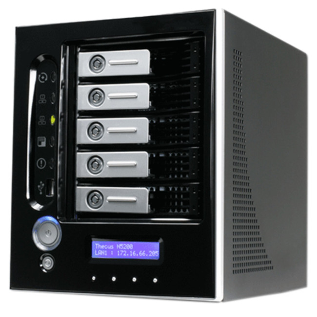 Storage Server Thecus SMB 5-bay Mini-tower Multimedia NAS N5200XXX