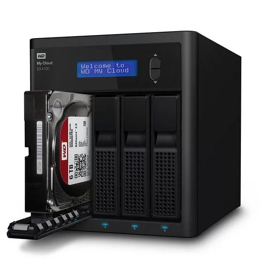 сервер хранения NAS Western Digital MY CLOUD EX4100 empty