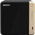 שרת אחסון QNAP NAS TS-464 4BAY N5095 2.9GHz + 8GB RAM 2.5GbE/Quad-core/2XM.2 SSD Slots networked storage (NAS) TS-464-8G