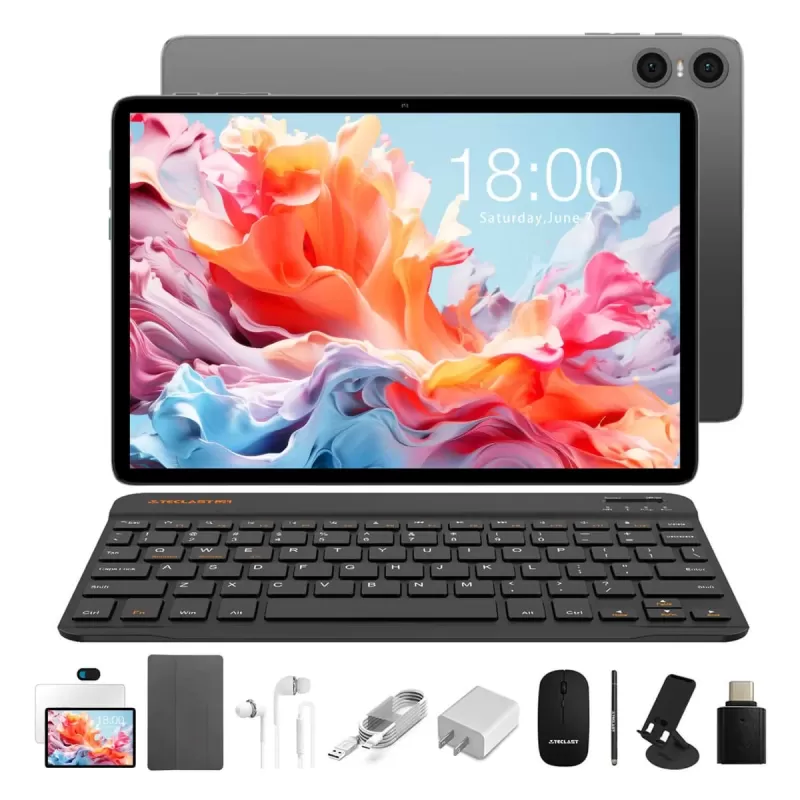 טאבלט Teclast P30T P30TCASE 10.1" IPS 4GB eMMC:128GB צבע אפור