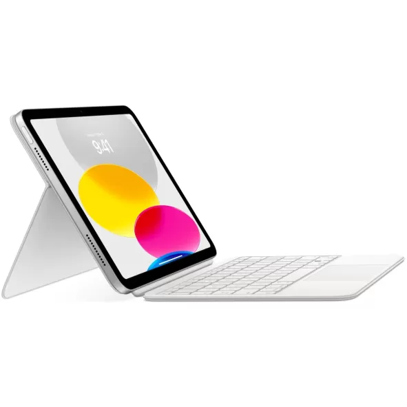 Keyboard Apple Magic Keyboard Folio for iPad (10th generation / A16) hebrew MQDP3HB/A Color:white