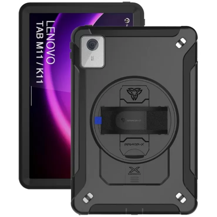 Cover for a tablet Lenovo ARMOR-X Rugged Case Tab M11 / K11 TB330 black ZG38C06798 Cover for a tablet Lenovo ARMOR-X Rugged Case Tab M11 / K11 TB330 black ZG38C06798