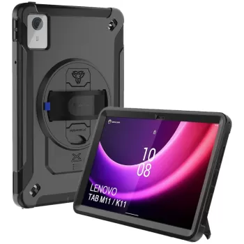 כיסוי מוקשח לטאבלט Lenovo ARMOR-X Rugged Case Tab M11 / K11 TB330 שחור ZG38C06798