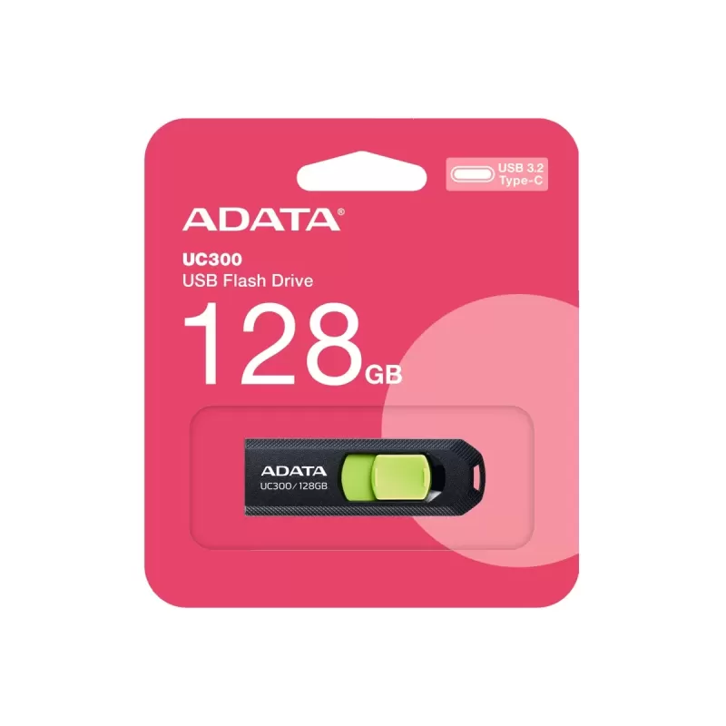 זיכרון נייד Adata UC300 ACHO-UC300-128G-RBK/GN 128GB