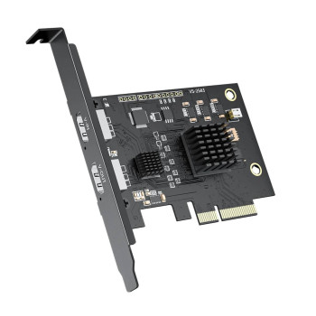 Карта ACASIS HDMI 4K/60Hz Input PCIe x4 Video Capture AC-VS2583 Цвет:черный