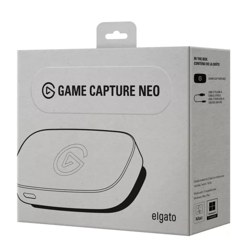 ציוד סטרימינג Elgato Game Capture Neo ציוד סטרימינג Elgato Game Capture Neo