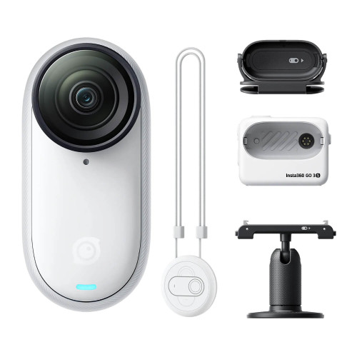 מצלמת אקסטרים Insta360 GO 3S 64GB לבן INSTA360-GO3S