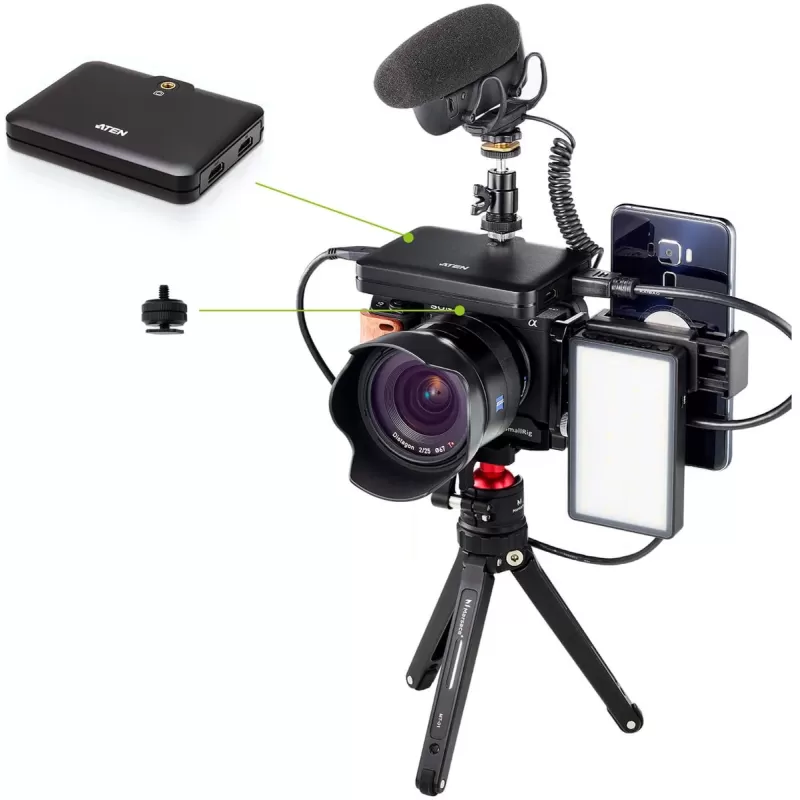 Video Capture Card ATEN CAMLIVE+ UC3021 HDMI to USB-C UC3021 Color:black