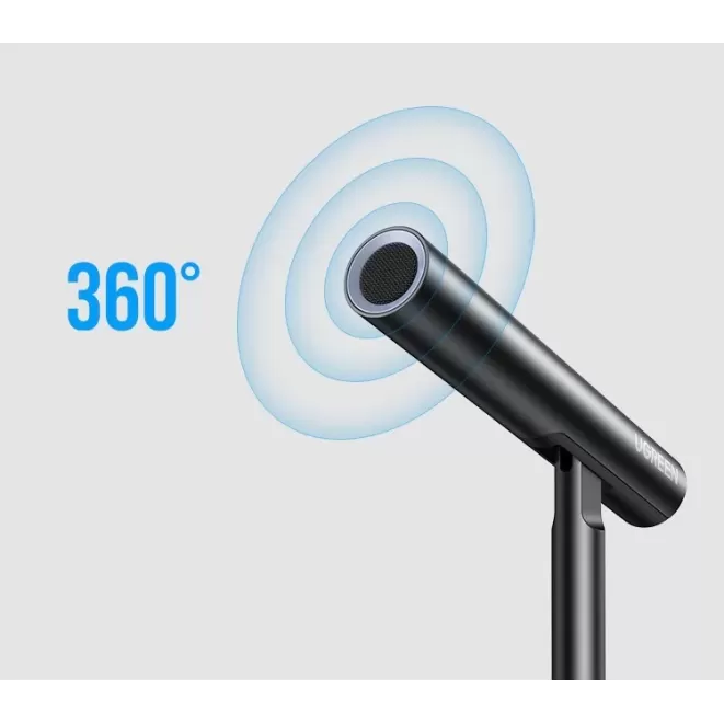 UGREEN Microphone USB-C to USB-A 16bit/48kHz 360° Point with Active Noise Canceling 10934