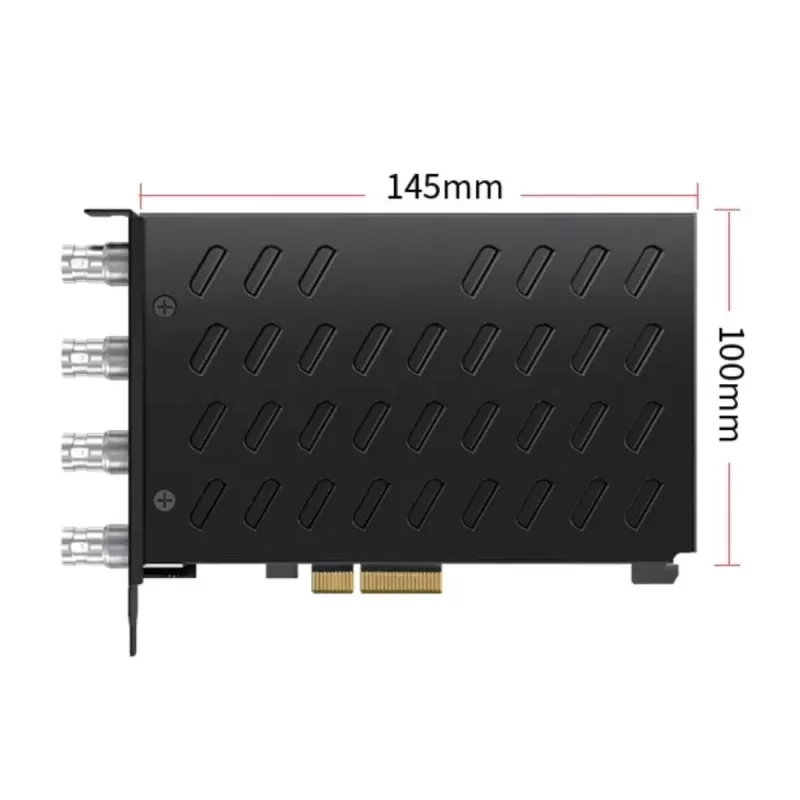 Карта ACASIS 4x SDI 1080P/60fps PCIe x4 Video Capture AC-4SDIPLUS Цвет:чёрный