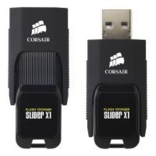 זיכרון נייד Corsair Flash Voyager Slider X1 USB 3.0 64GB USB Drive