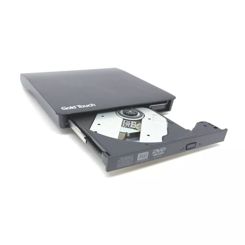 External DVD/CD burner Gold Touch External USB2.0 DVD-RW E-USB-DVD-RW..