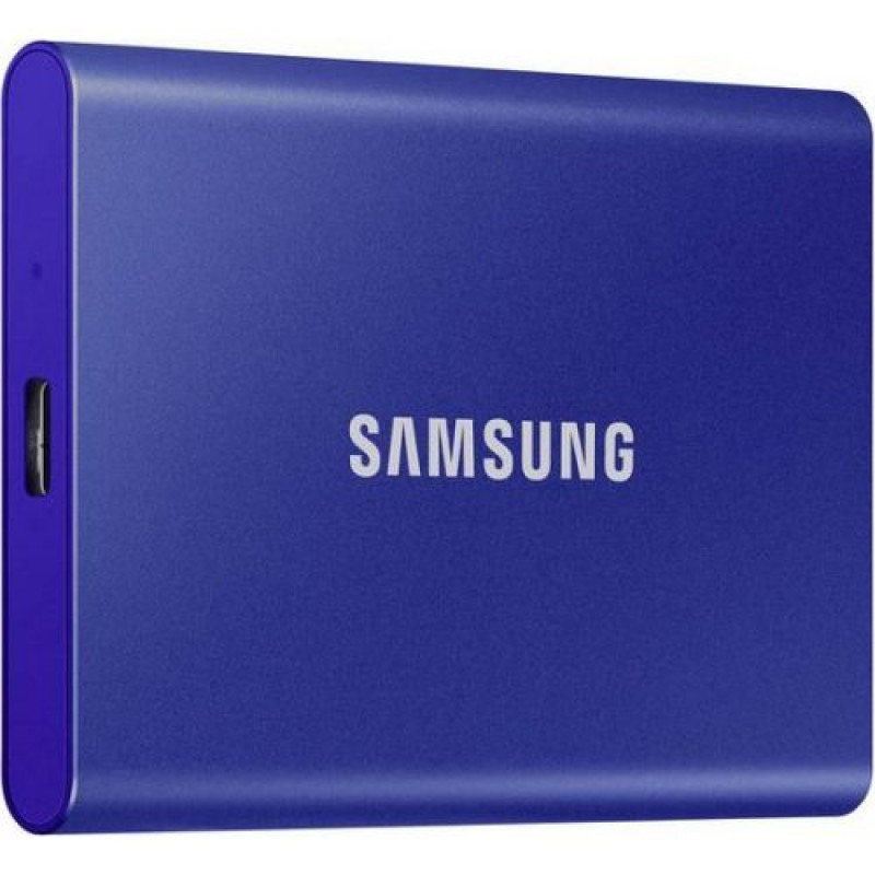 Внешний Диск SSD Samsung Portable T7 כחול MU-PC1T0H/WW 1TB Цвет:синий