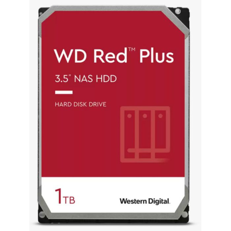 Internal Hard Drive Western Digital Red Plus WD40EFZX 3.5" 4TB