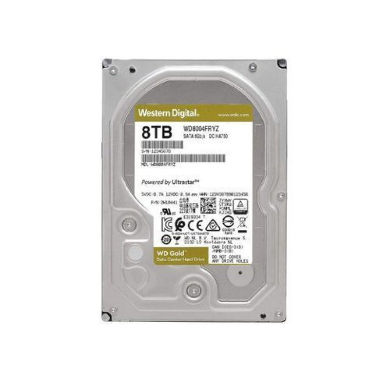 Жесткий Диск Western Digital Gold Enterprise WD8004FRYZ 3.5" 8TB SATA 3