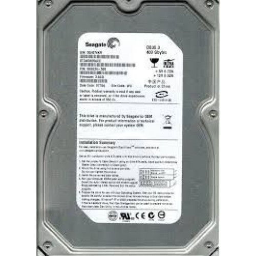 דיסק קשיח פנימי Seagate HDD 400GB 7200 IDE 3.5 ST3400820ACE 3.5" 400GB