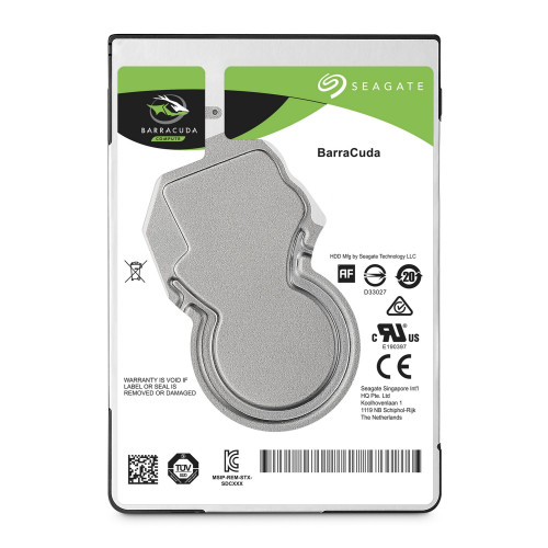 דיסק קשיח פנימי לנייד Seagate HDD 500GB 5400 128MB SATA3 2.5 BarraCuda