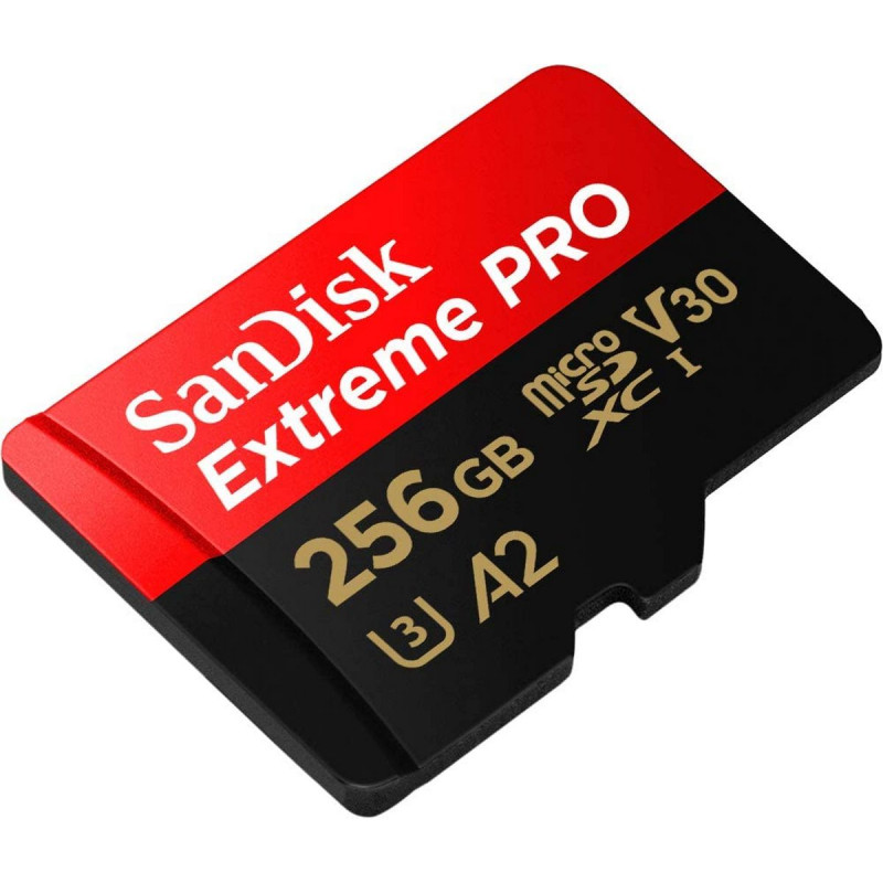 Карта Памяти с Адаптером Sandisk Extreme Pro A2 Micro SDXC SDSQXCD-256G-GN6MA