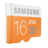 כרטיס זיכרון Samsung 16GB EVO Micro SD HC UHS-I Card MB-MP16DA