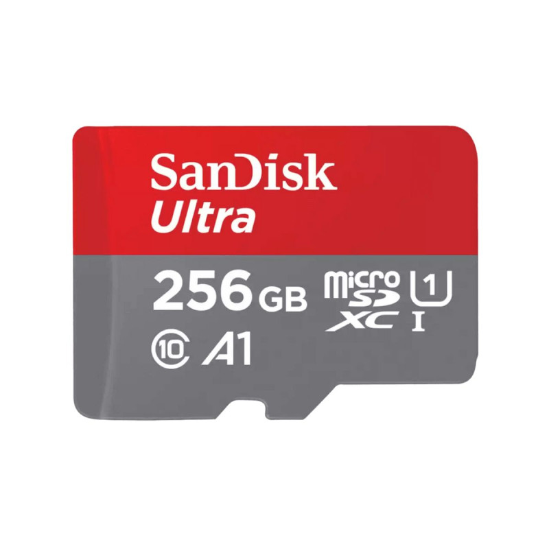 Карта памяти без адаптера Sandisk Ultra MicroSDXC SDSQUAC-256G-GN6MN 256GB..