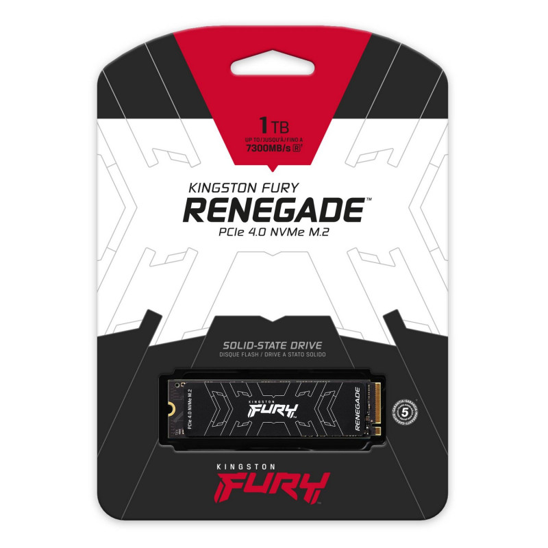 SSD Диск Kingston FURY Renegade SFYRS/1000G M.2 1TB PCIe Gen4x4