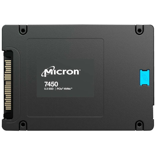 דיסק SSD Micron 960GB 7450 PRO 2.5" U.3 15mm NVMe SSD 1BC1ZABYYR MTFDKCC960TFR