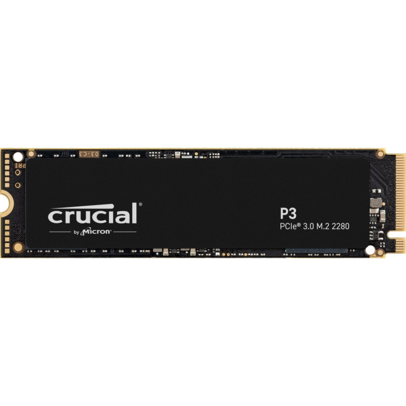 SSD Disk Crucial P3 1TB PCIe M.2 2280 CT1000P3SSD8 M.2 2280 PCIe 3.0 x4 NVMe