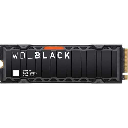 SSD Disk Western Digital WD_BLACK SN850X NVMe SSD - 2TB, With Heatsink