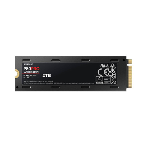 SSD Disk Samsung 2.0TB 980 Pro NVMe M.2 with Heatsink MZ-V8P2T0CW M.2 2TB