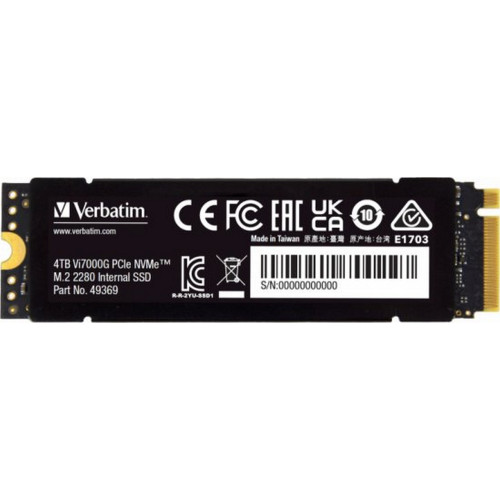 דיסק SSD Verbatim Vi7000G M.2 2280 4TB PCIe Gen4x4