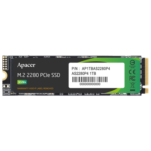 דיסק SSD Apacer SSD AS2280P4 1TB M.2 PCIe Gen3x4 AP1TBAS2280P4-1