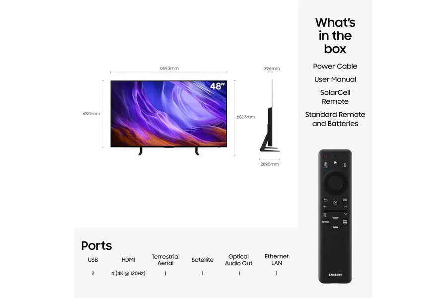 Samsung QE48S85H OLED 4K 48