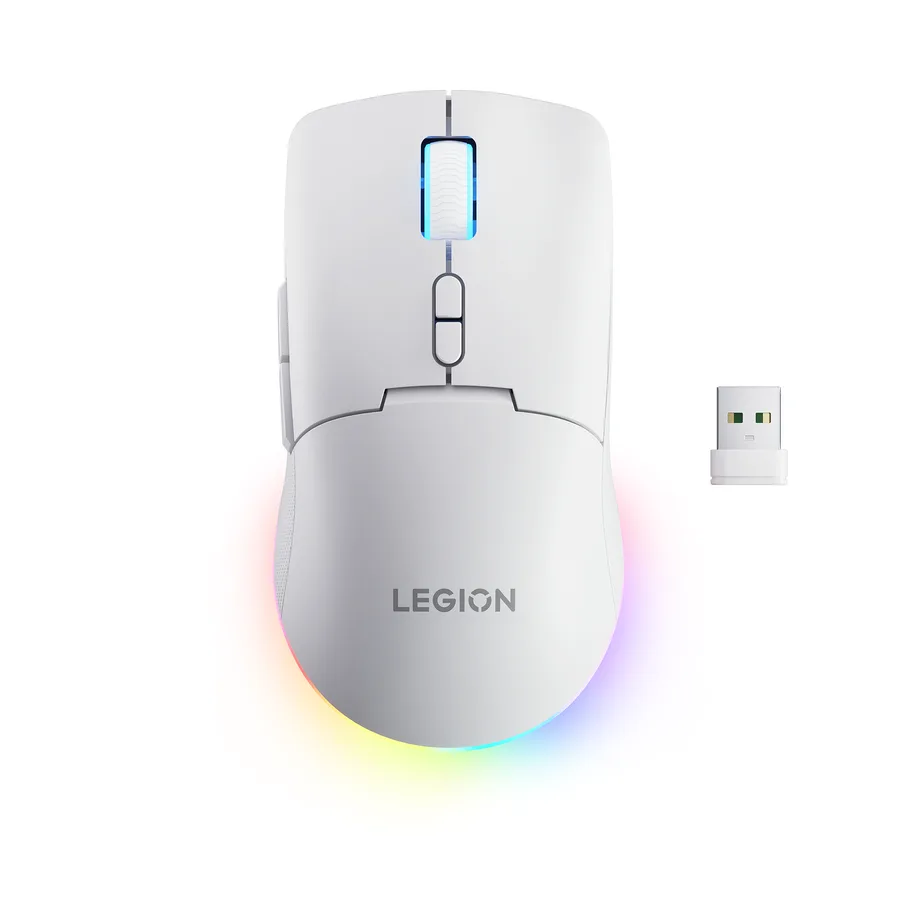 Lenovo Legion M220 Wireless RGB Gaming Mouse Glacier White white