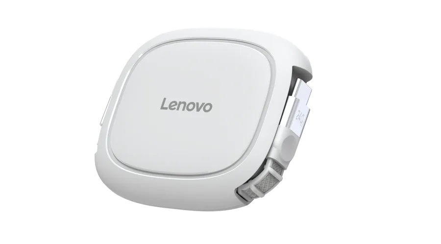 Lenovo 240W USB-C Retractable Cable לבן