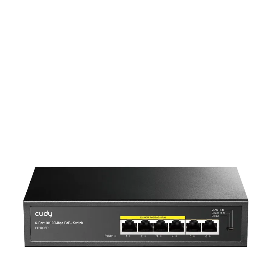 CUDY FS1006P 6-Port Switch