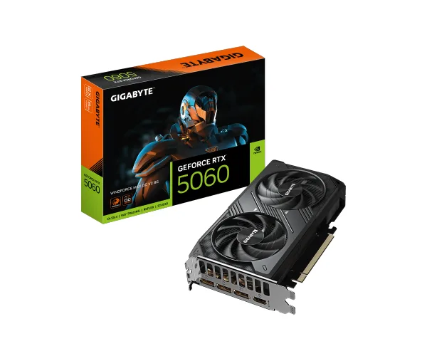 Gigabyte RTX 5060 WINDFORCE MAX OC V2 8GB