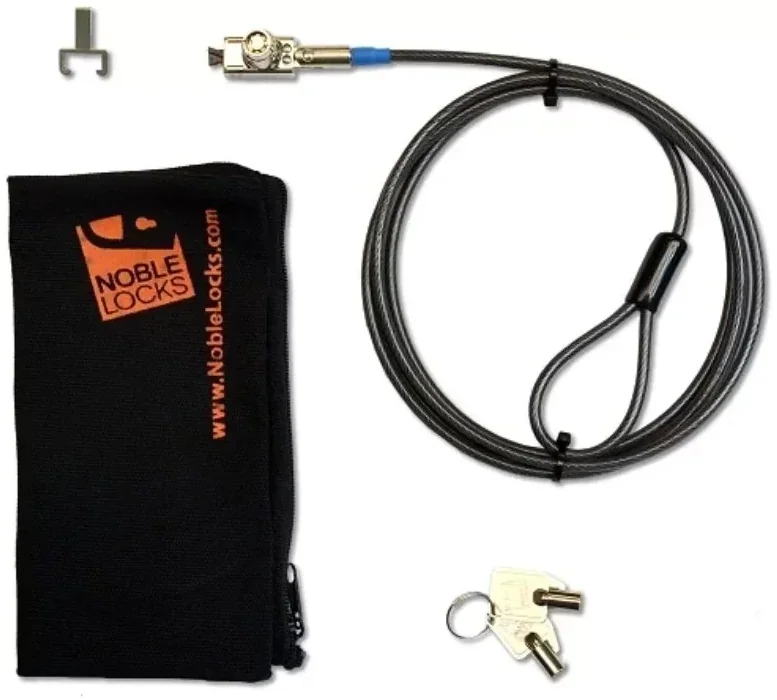Dell Noble Compact Wedge Lock TZ04T Laptop Lock
