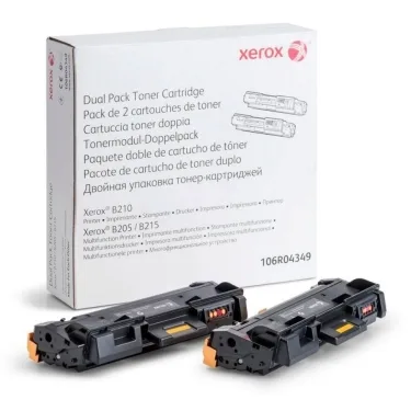 Xerox B210/B215 Black Toner Dual Pack