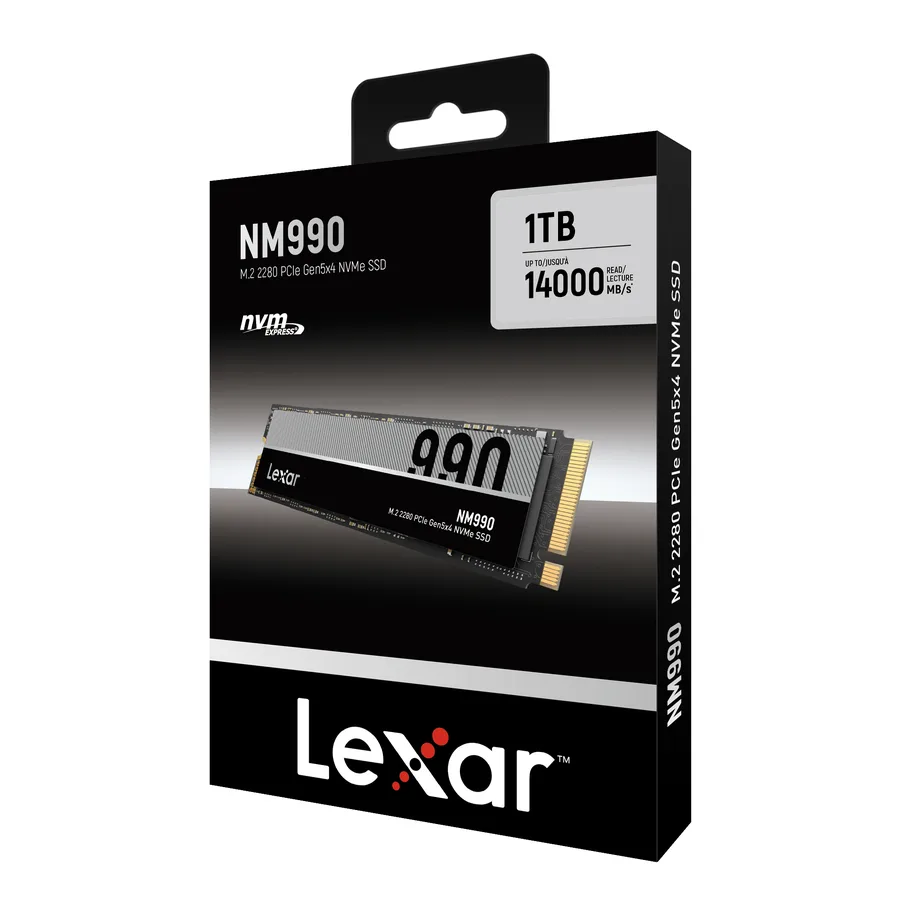 Lexar NM990 1TB M.2 NVMe PCIe Gen5x4
