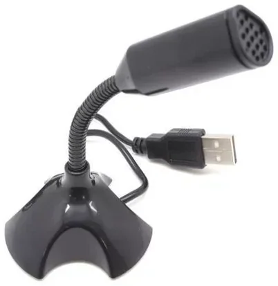 Gold Touch USB Flexible Microphone