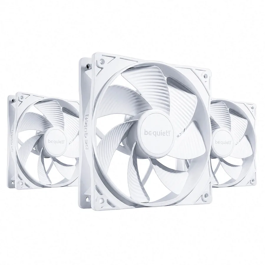 be quiet! Pure Wings 3 120mm PWM Reverse 3-Pack белый
