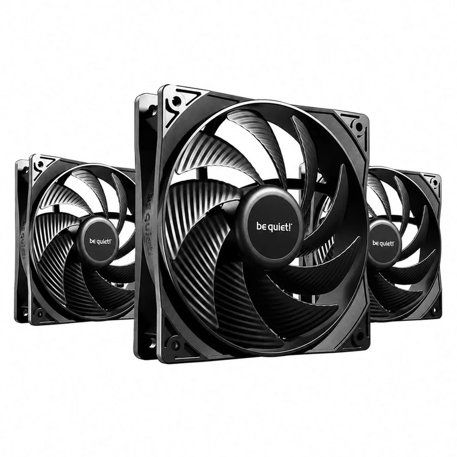be quiet! Pure Wings 3 140mm PWM HS 3-Pack чёрный