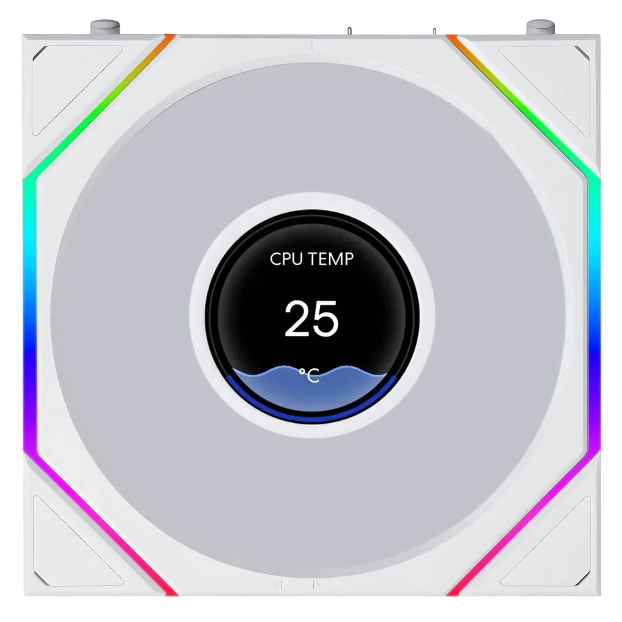 LIAN-LI 120mm UNI FAN TL LCD FLEX белый